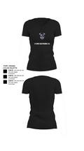 2-23IN CRAZYHORSE CO. 51563719 Women's Short Sleeve V-neck Shirt - 24