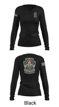 VRA- Fort Eustis Branch 87447712 Women's Long Sleeve V-neck Shirt - 37