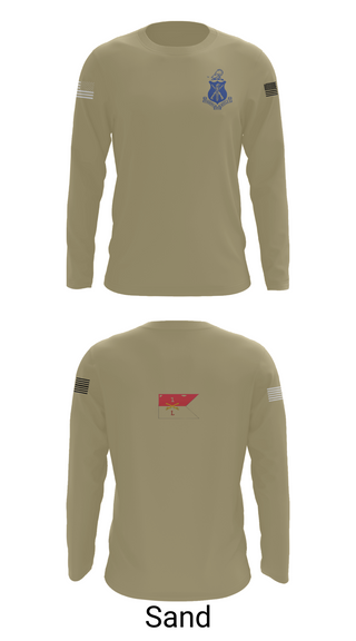 Long Sleeve Performance Shirt, Pershing Rifles Troop L-1, , Teamtime, Team time, sublimation, custom sports apparel, team uniforms, spirit wear, spiritwear, sports uniforms, custom shirts, team store, custom team store, fundraiser sports, apparel fundraiser