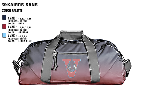 Duffle Bag, Valor, , Teamtime, Team time, sublimation, custom sports apparel, team uniforms, spirit wear, spiritwear, sports uniforms, custom shirts, team store, custom team store, fundraiser sports, apparel fundraiser