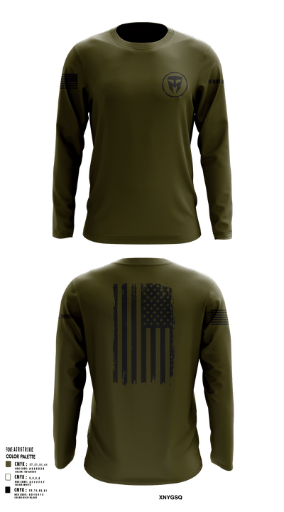 Travis Manion 82293447 Long Sleeve Performance Shirt 52