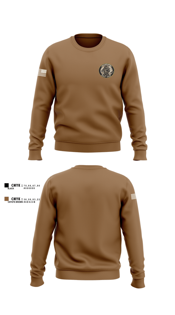 Crew Neck Sweatshirt, BEACHMASTER UNIT TWO, , Teamtime, Team time, sublimation, custom sports apparel, team uniforms, spirit wear, spiritwear, sports uniforms, custom shirts, team store, custom team store, fundraiser sports, apparel fundraiser