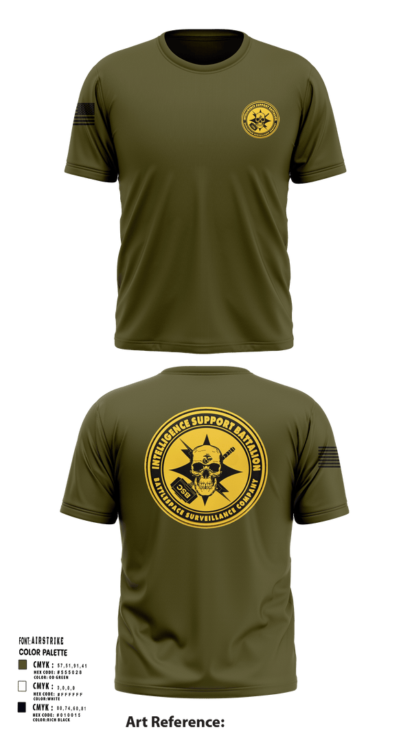 Short Sleeve Performance Shirt, Battlespace Surveillance Company, , Teamtime, Team time, sublimation, custom sports apparel, team uniforms, spirit wear, spiritwear, sports uniforms, custom shirts, team store, custom team store, fundraiser sports, apparel fundraiser