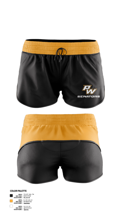 Portsmouth West Middle School Track and Field 57073821 Track Shorts - 1