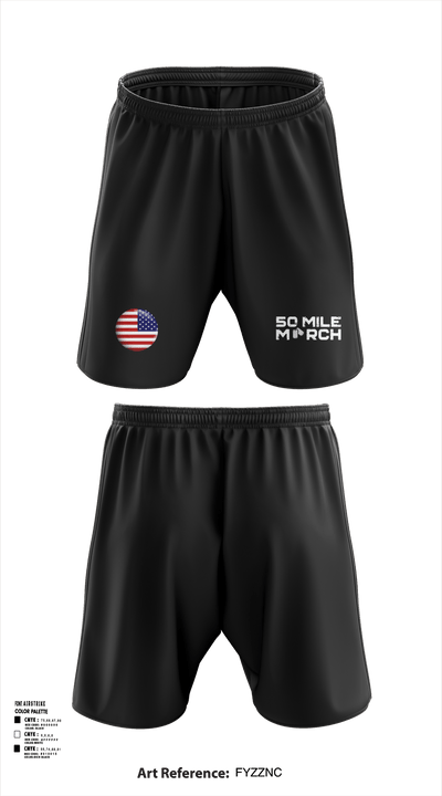 50 Mile March 87874734 Athletic Shorts With Pockets - 3 (2)