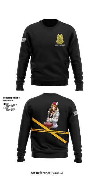 Crew Neck Sweatshirt, Defense Criminal Investigative Service Transnational Operations Field Office Alexandria VA, , Teamtime, Team time, sublimation, custom sports apparel, team uniforms, spirit wear, spiritwear, sports uniforms, custom shirts, team store, custom team store, fundraiser sports, apparel fundraiser