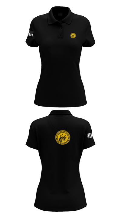 Battlespace Surveillance Company 38169754 Women's Short Sleeve Performance Polo  - 35