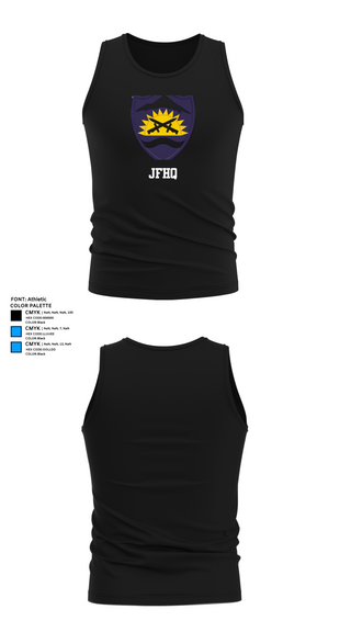 Tank Top, JFHQ, Army, Teamtime, Team time, sublimation, custom sports apparel, team uniforms, spirit wear, spiritwear, sports uniforms, custom shirts, team store, custom team store, fundraiser sports, apparel fundraiser