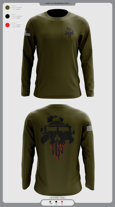 The Basic School 87555520 Long Sleeve Performance Shirt 1