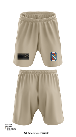 Athletic Shorts With Pockets, 198th Infantry Training Brigade, , Teamtime, Team time, sublimation, custom sports apparel, team uniforms, spirit wear, spiritwear, sports uniforms, custom shirts, team store, custom team store, fundraiser sports, apparel fundraiser