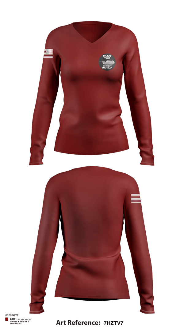 Womens Long Sleeve Vneck Shirt, TMO, , Teamtime, Team time, sublimation, custom sports apparel, team uniforms, spirit wear, spiritwear, sports uniforms, custom shirts, team store, custom team store, fundraiser sports, apparel fundraiser