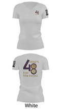 48 Hour Film Project 51622161 Women's Short Sleeve V-neck Shirt - 19