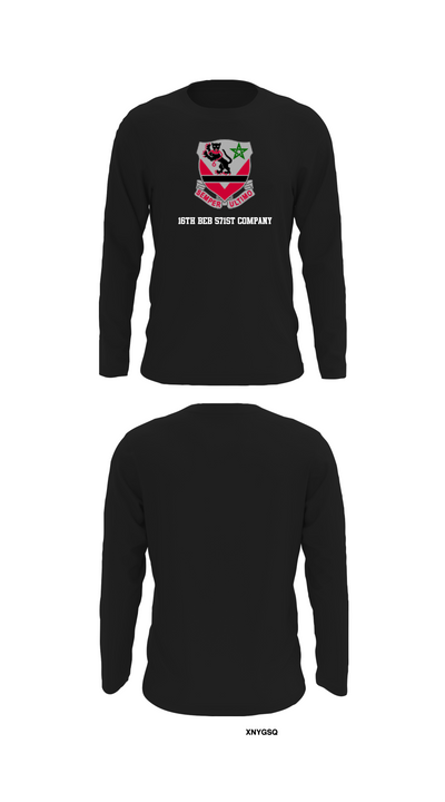16th BEB 571st Company 8962391 Long Sleeve Performance Shirt 32