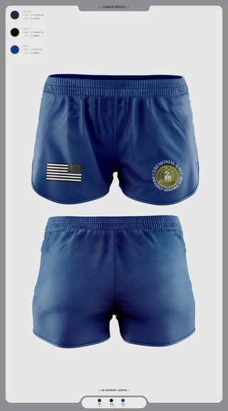 Ranger Panties, Twu Local 100 Ceremonial Unit & Honor Guard, , Teamtime, Team time, sublimation, custom sports apparel, team uniforms, spirit wear, spiritwear, sports uniforms, custom shirts, team store, custom team store, fundraiser sports, apparel fundraiser