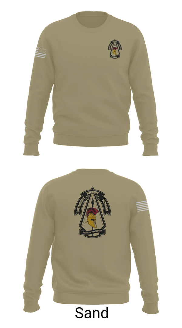 Crew Neck Sweatshirt, Detachment 9, , Teamtime, Team time, sublimation, custom sports apparel, team uniforms, spirit wear, spiritwear, sports uniforms, custom shirts, team store, custom team store, fundraiser sports, apparel fundraiser