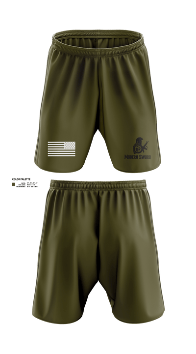 Modern Sword 87973299 Athletic Shorts With Pockets - 2