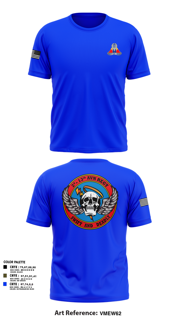 Old School Cotton Feel Shirt, A Co, 2-13th Aviation Regiment, , Teamtime, Team time, sublimation, custom sports apparel, team uniforms, spirit wear, spiritwear, sports uniforms, custom shirts, team store, custom team store, fundraiser sports, apparel fundraiser