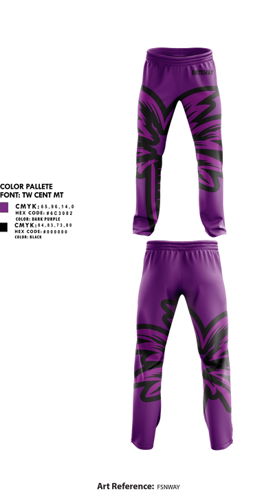 Gateway Elite Warriors 95504616 Sweatpants - 1