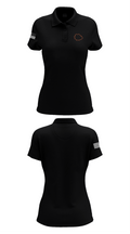 Green High School Tennis 24665929 Women's Short Sleeve Performance Polo  - 36