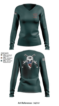 Special Boat Team 22 73434098 Women's Long Sleeve V-neck Shirt - 3