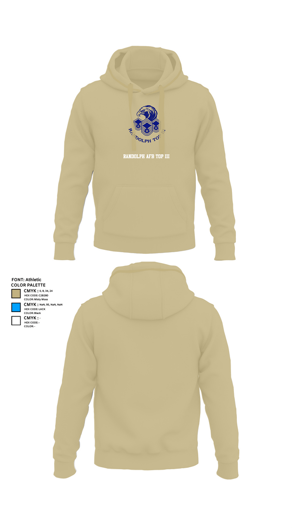 Hoodie, Randolph AFB Top III, , Teamtime, Team time, sublimation, custom sports apparel, team uniforms, spirit wear, spiritwear, sports uniforms, custom shirts, team store, custom team store, fundraiser sports, apparel fundraiser