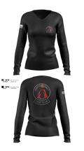 Clayton County Police SWAT Team 81902169 Women's Long Sleeve V-neck Shirt - 2
