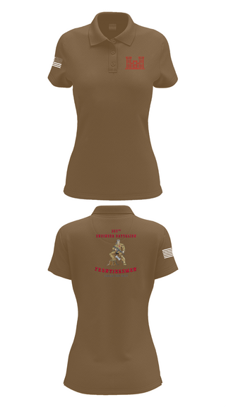Womens Short Sleeve Performance Polo, 206th EN BN, , Teamtime, Team time, sublimation, custom sports apparel, team uniforms, spirit wear, spiritwear, sports uniforms, custom shirts, team store, custom team store, fundraiser sports, apparel fundraiser