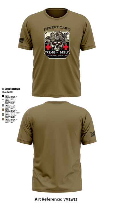 7248th MSU 46326477 Short Sleeve Performance Shirt - 5