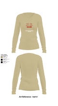 CESD Bravo 35th Engineer Battalion 45351759 Women's Long Sleeve V-neck Shirt - 82