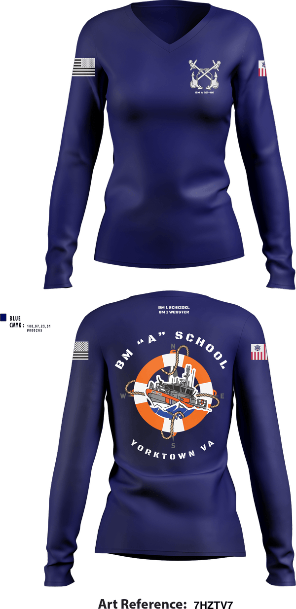 Womens Long Sleeve Vneck Shirt, BM “A” 25-06, , Teamtime, Team time, sublimation, custom sports apparel, team uniforms, spirit wear, spiritwear, sports uniforms, custom shirts, team store, custom team store, fundraiser sports, apparel fundraiser