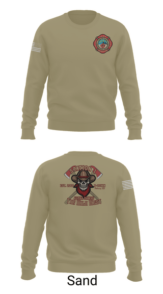 Crew Neck Sweatshirt, PVFR, , Teamtime, Team time, sublimation, custom sports apparel, team uniforms, spirit wear, spiritwear, sports uniforms, custom shirts, team store, custom team store, fundraiser sports, apparel fundraiser