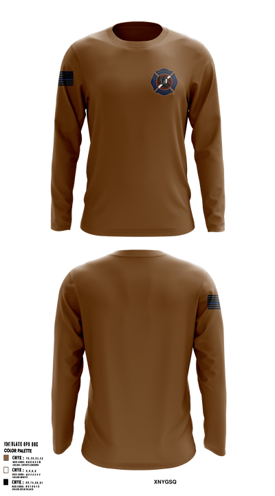 Middle Inlet dive team 36198807 Long Sleeve Performance Shirt 1