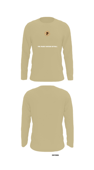 Long Sleeve Performance Shirt, Pine Prairie Panthers Softball, Softball, Teamtime, Team time, sublimation, custom sports apparel, team uniforms, spirit wear, spiritwear, sports uniforms, custom shirts, team store, custom team store, fundraiser sports, apparel fundraiser