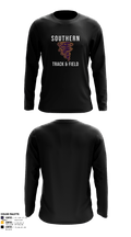 Southern Middle High School Track and Field 54886854 Long Sleeve Performance Shirt 7