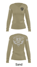 Guardians of the Night 82205307 Women's Long Sleeve V-neck Shirt - 97
