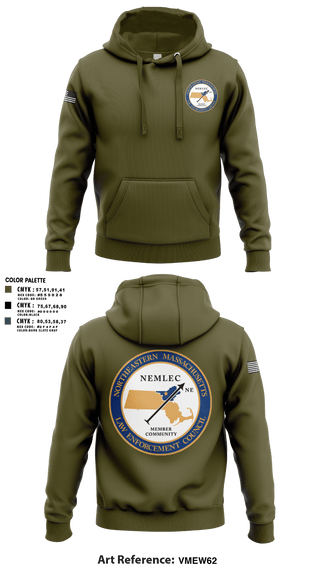 Hoodie, NEMLEC, , Teamtime, Team time, sublimation, custom sports apparel, team uniforms, spirit wear, spiritwear, sports uniforms, custom shirts, team store, custom team store, fundraiser sports, apparel fundraiser