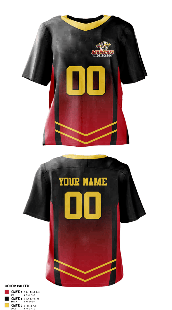 Mens Lacrosse Jersey, Sabrecats Lacrosse, Men's Lacrosse, Teamtime, Team time, sublimation, custom sports apparel, team uniforms, spirit wear, spiritwear, sports uniforms, custom shirts, team store, custom team store, fundraiser sports, apparel fundraiser