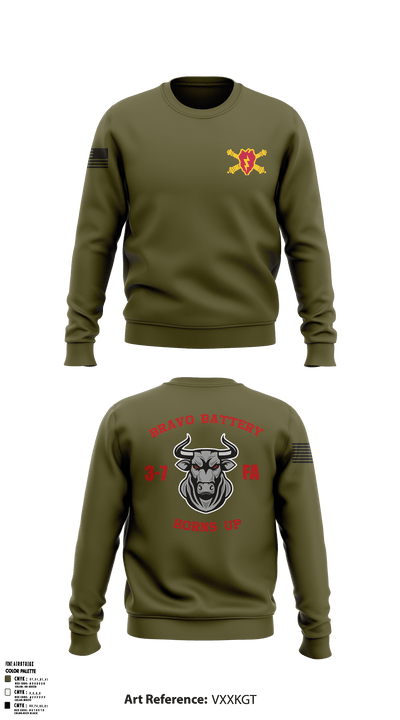 Bravo Battery 26250545 Crew Neck Sweatshirt - 1