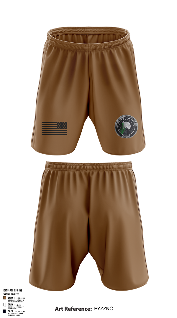 Athletic Shorts With Pockets, C Co. 2-13th, , Teamtime, Team time, sublimation, custom sports apparel, team uniforms, spirit wear, spiritwear, sports uniforms, custom shirts, team store, custom team store, fundraiser sports, apparel fundraiser