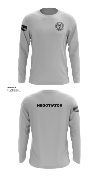 Long Sleeve Performance Shirt, Montgomery County Police CNT, , Teamtime, Team time, sublimation, custom sports apparel, team uniforms, spirit wear, spiritwear, sports uniforms, custom shirts, team store, custom team store, fundraiser sports, apparel fundraiser