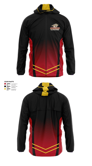 Windbreaker, Sabrecats Lacrosse, Men's Lacrosse, Teamtime, Team time, sublimation, custom sports apparel, team uniforms, spirit wear, spiritwear, sports uniforms, custom shirts, team store, custom team store, fundraiser sports, apparel fundraiser