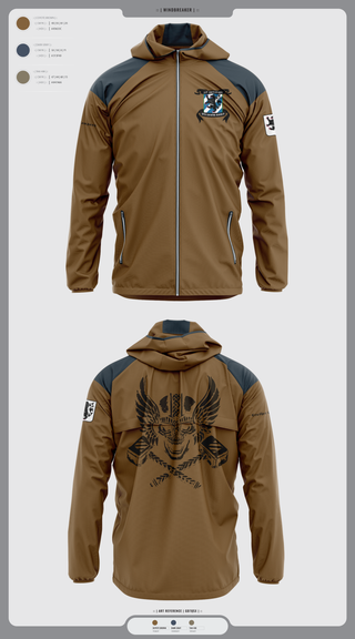Windbreaker, 1-28 Infantry battalion, , Teamtime, Team time, sublimation, custom sports apparel, team uniforms, spirit wear, spiritwear, sports uniforms, custom shirts, team store, custom team store, fundraiser sports, apparel fundraiser