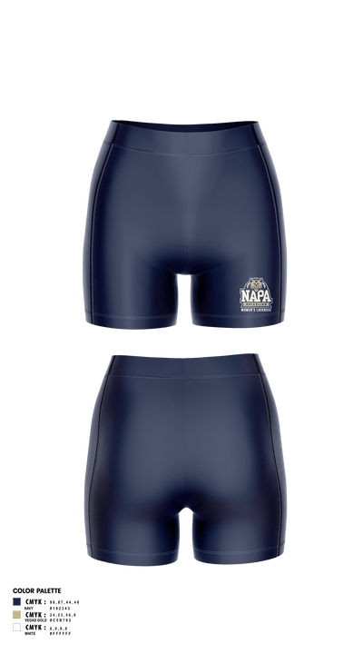Napa Grizzlies 4905083 Women's Compression Shorts - 2