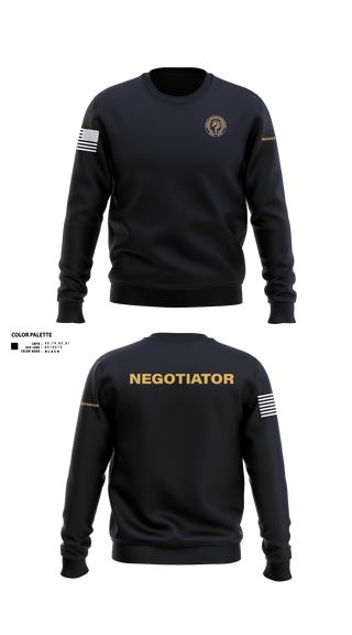 Crew Neck Sweatshirt, Montgomery County Police CNT, , Teamtime, Team time, sublimation, custom sports apparel, team uniforms, spirit wear, spiritwear, sports uniforms, custom shirts, team store, custom team store, fundraiser sports, apparel fundraiser