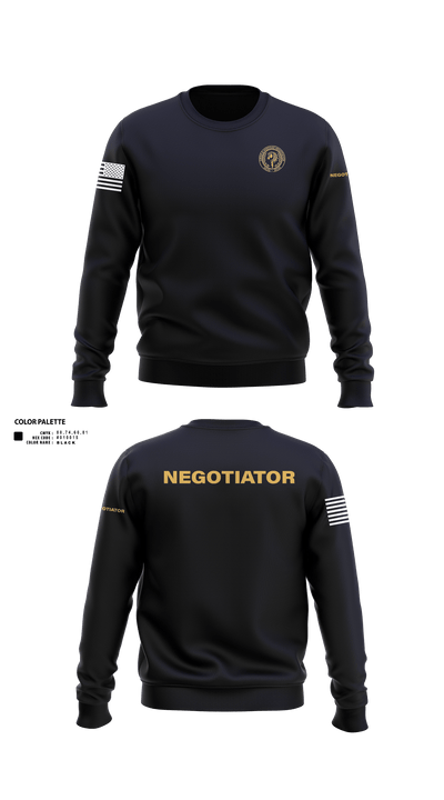Montgomery County Police CNT 46228172 Crew Neck Sweatshirt - 130