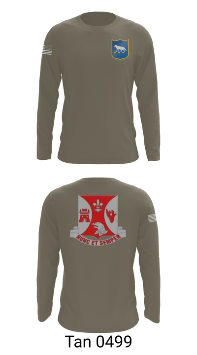2/196th RTI 78936659 Long Sleeve Performance Shirt 63
