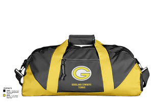 Duffle Bag, Goodland Cowboys Tennis, Tennis, Teamtime, Team time, sublimation, custom sports apparel, team uniforms, spirit wear, spiritwear, sports uniforms, custom shirts, team store, custom team store, fundraiser sports, apparel fundraiser