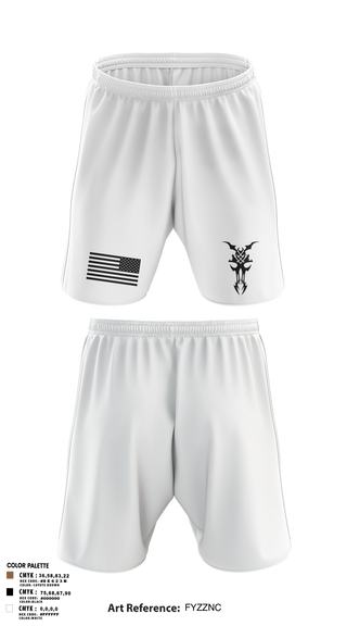 Athletic Shorts With Pockets, Apocalypse Platoon, , Teamtime, Team time, sublimation, custom sports apparel, team uniforms, spirit wear, spiritwear, sports uniforms, custom shirts, team store, custom team store, fundraiser sports, apparel fundraiser