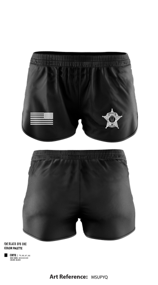 Ranger Panties, Hays County Sheriff’s Office, , Teamtime, Team time, sublimation, custom sports apparel, team uniforms, spirit wear, spiritwear, sports uniforms, custom shirts, team store, custom team store, fundraiser sports, apparel fundraiser