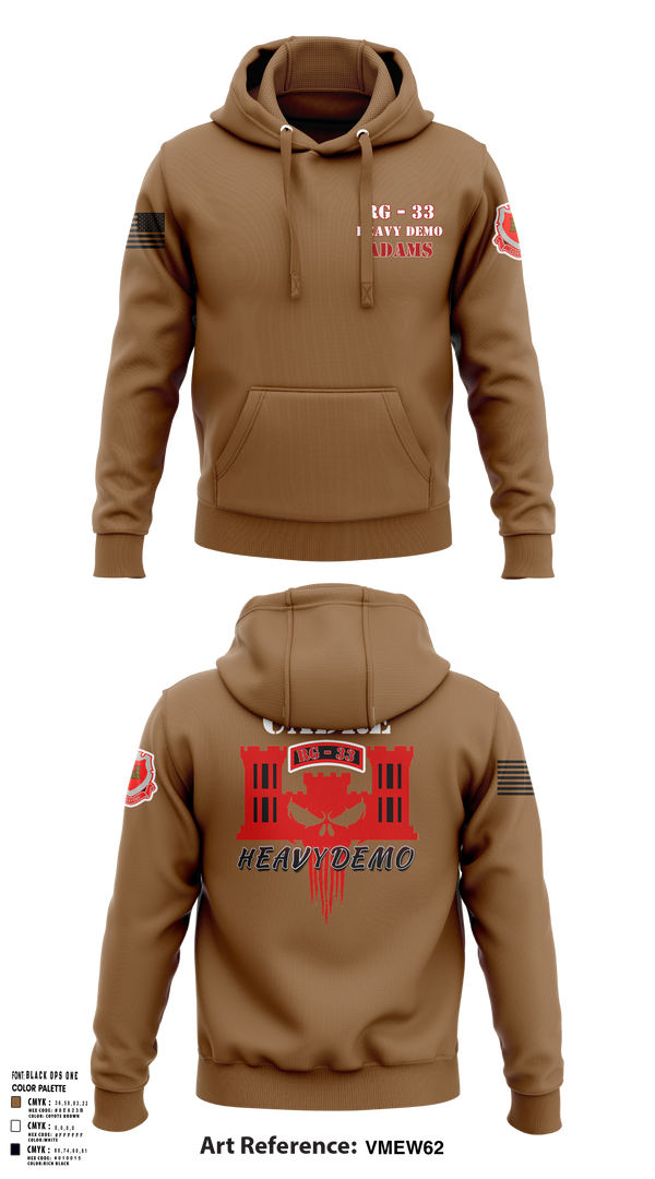 Hoodie, CESD Bravo 35th Engineer Battalion, , Teamtime, Team time, sublimation, custom sports apparel, team uniforms, spirit wear, spiritwear, sports uniforms, custom shirts, team store, custom team store, fundraiser sports, apparel fundraiser